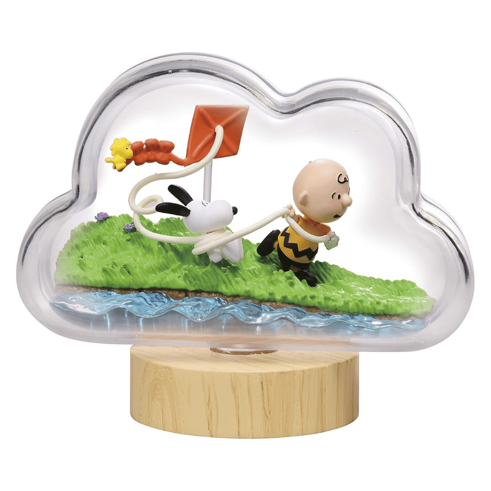 Toys N Tuck:Re-ment Snoopy Weather Terrarium Collection Box,Re-ment