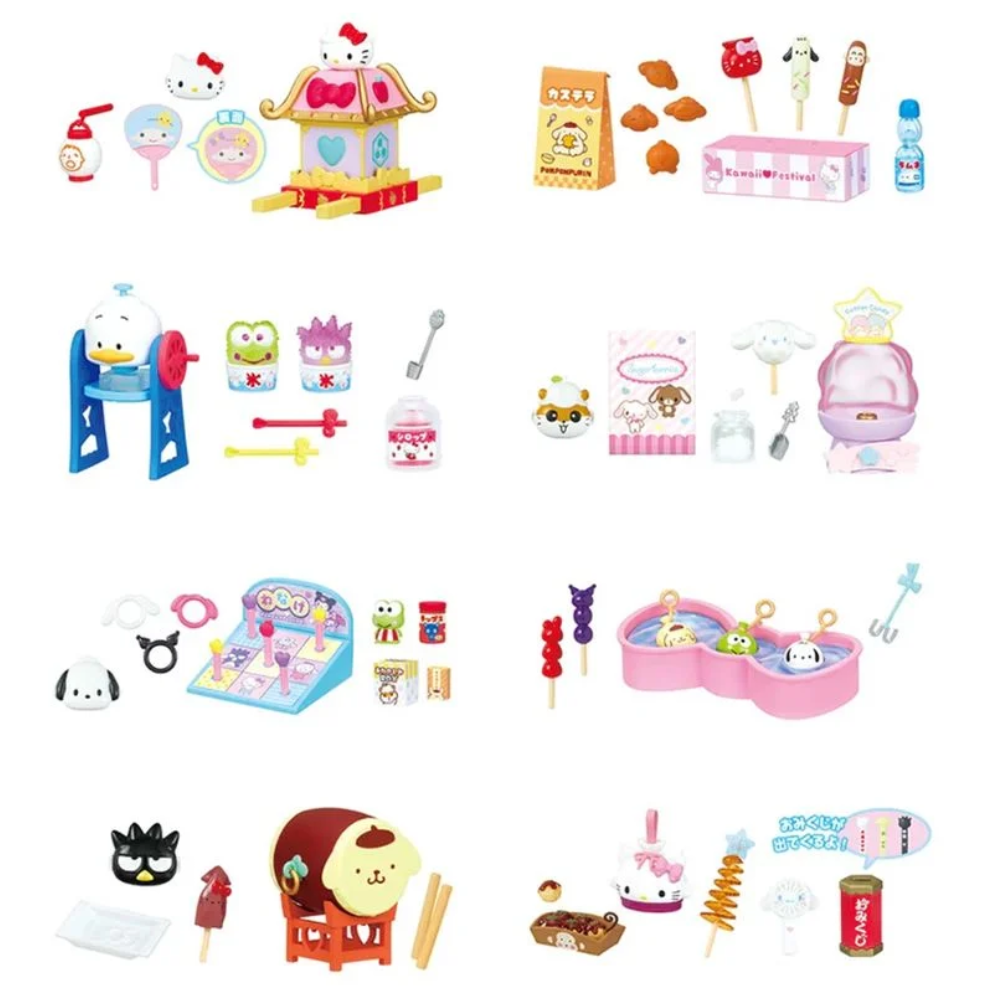 Toys N Tuck:Re-ment Sanrio Kawaii Festival Collection Box,Re-ment