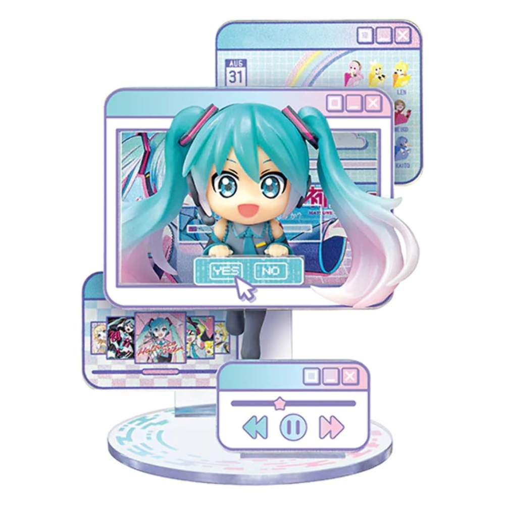 Toys N Tuck:Re-ment Hatsune Miku Window Figure Collection Box,Re-ment