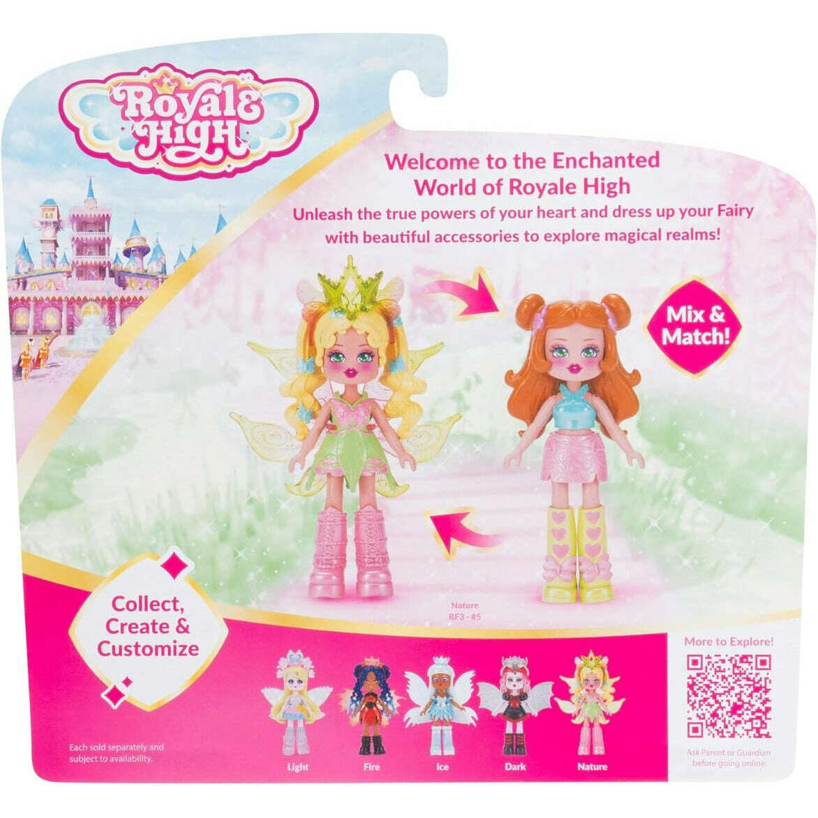 Toys N Tuck:Royale High 3 Inch Deluxe Figure - Nature Fairy,Royale High