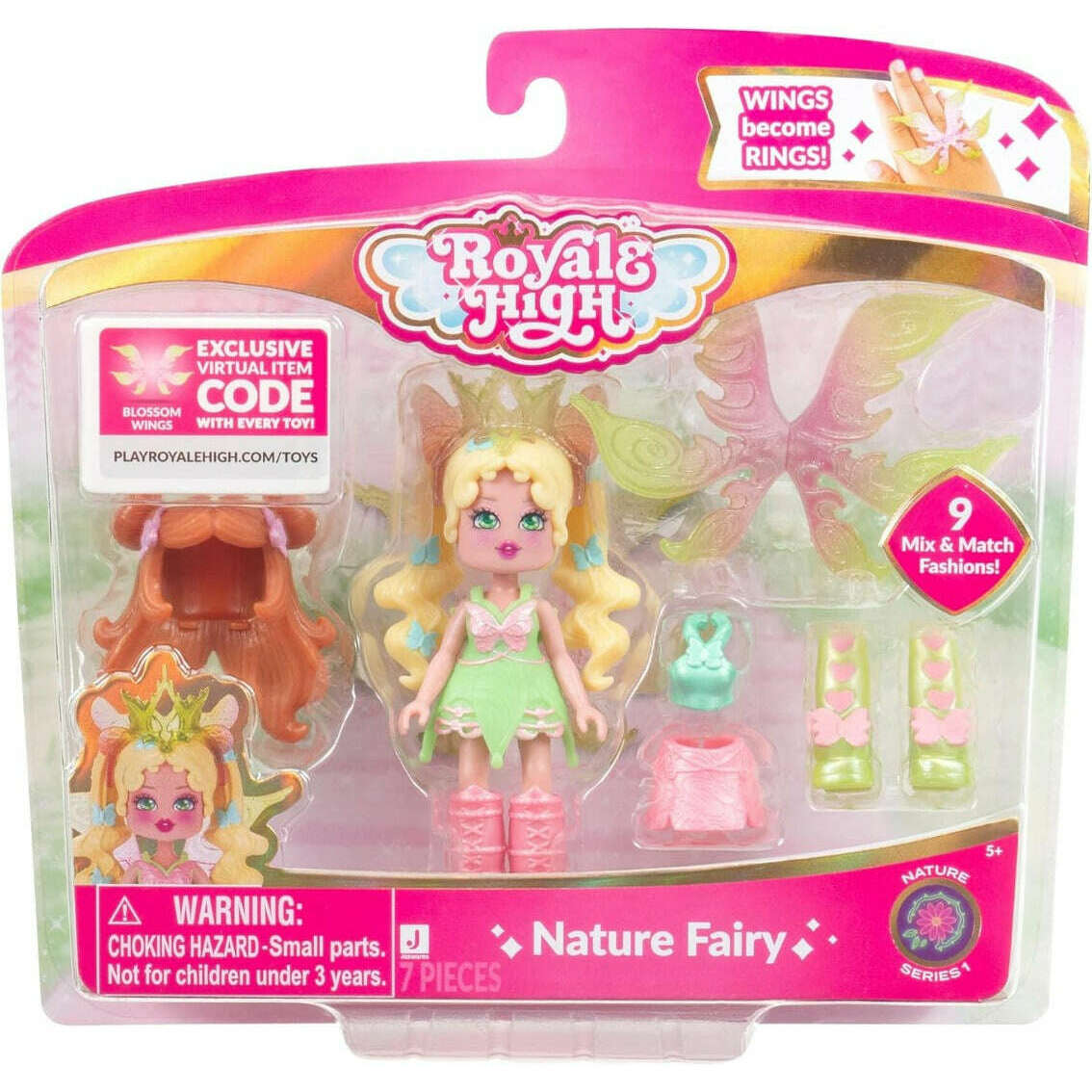 Toys N Tuck:Royale High 3 Inch Deluxe Figure - Nature Fairy,Royale High