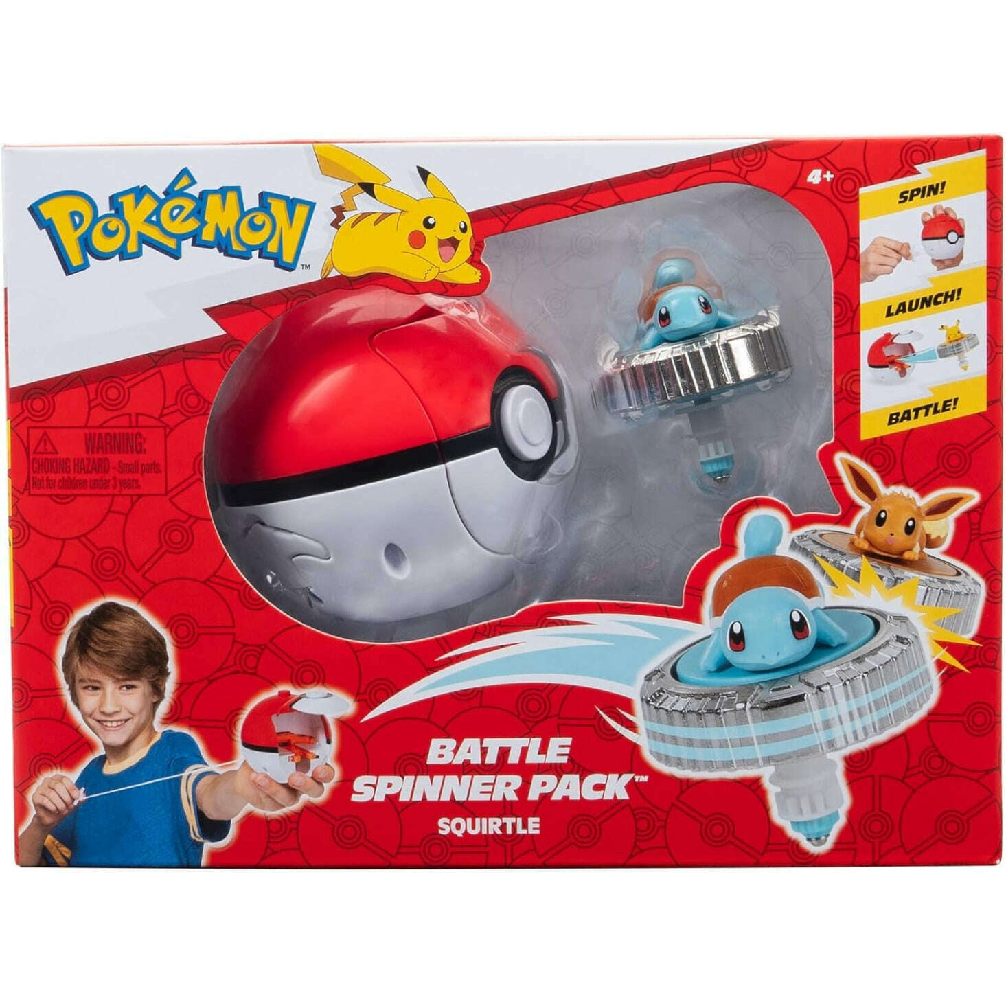 Toys N Tuck:Pokemon Battle Spinner Pack - Squirtle,Pokemon