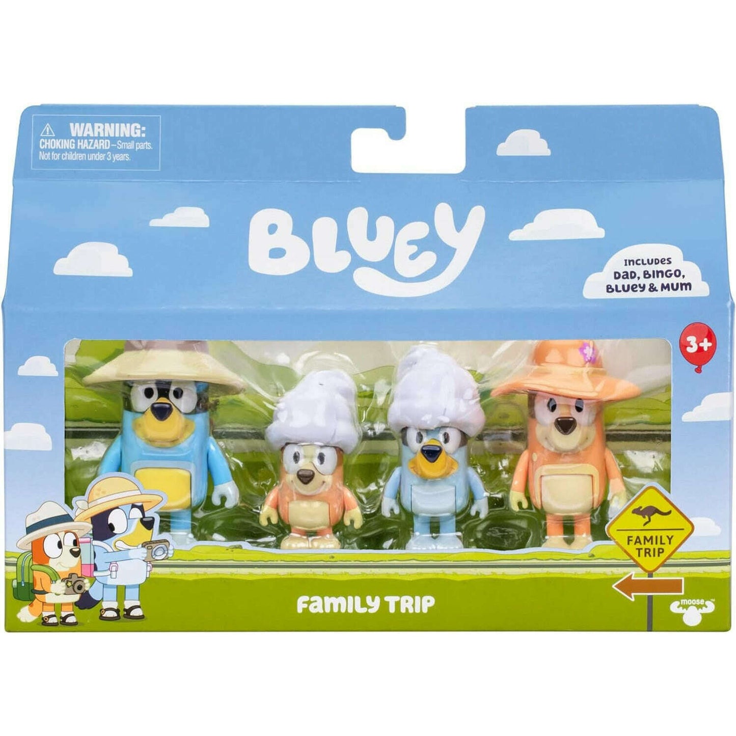 Toys N Tuck:Bluey - Family Trip Figure Pack,Bluey