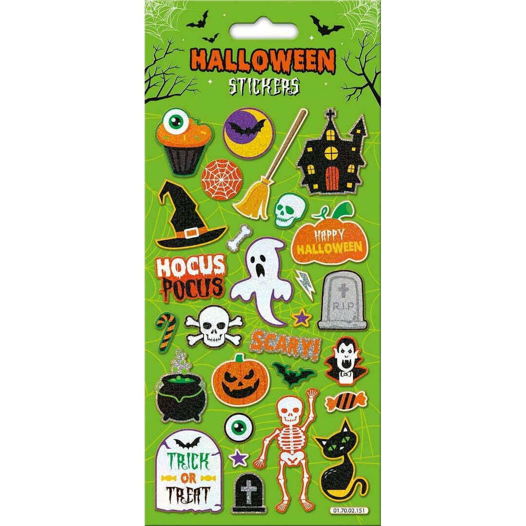 Toys N Tuck:Large Foiled Sticker Pack - Hocus Pocus,Paper Projects