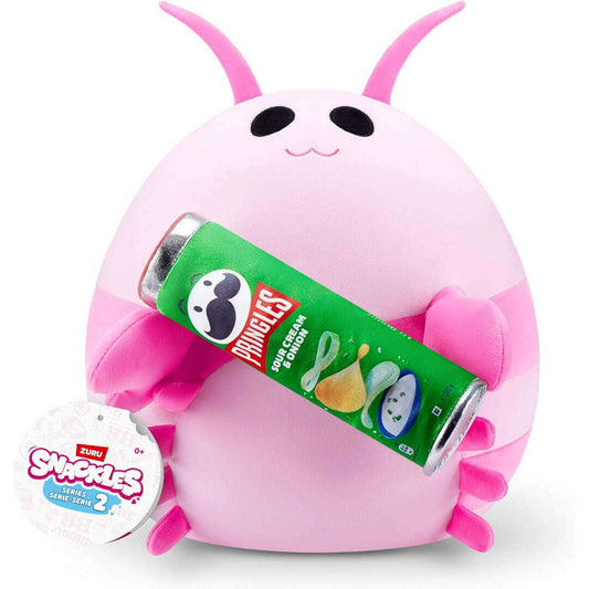 Toys N Tuck:Snackles Series 2 Plush Lily The Shrimp with Pringles,Snackles