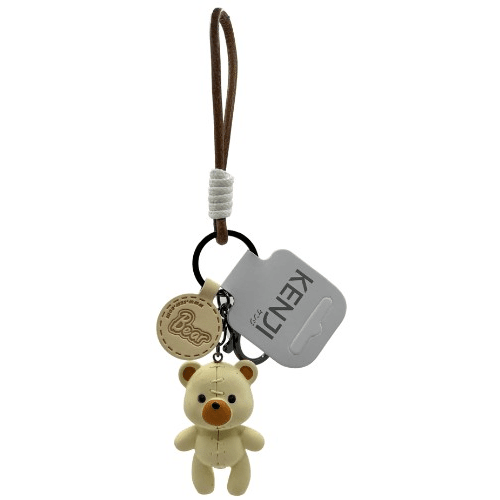 Toys N Tuck:Kenji Mima Hard Bear Keyring,Kenji