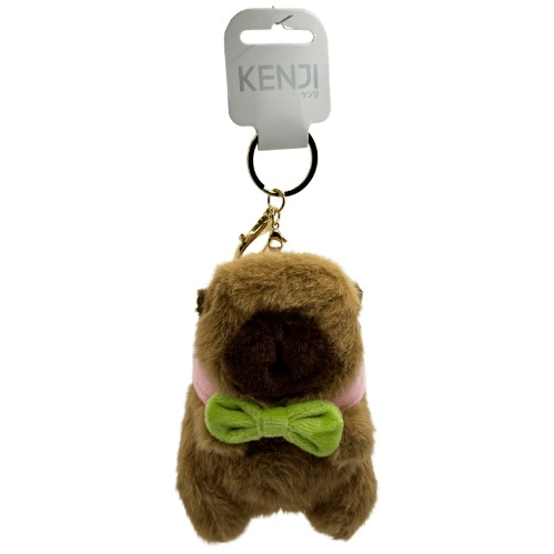 Toys N Tuck:Kenji Mima Fluffy Capybara Days Keyring,Kenji