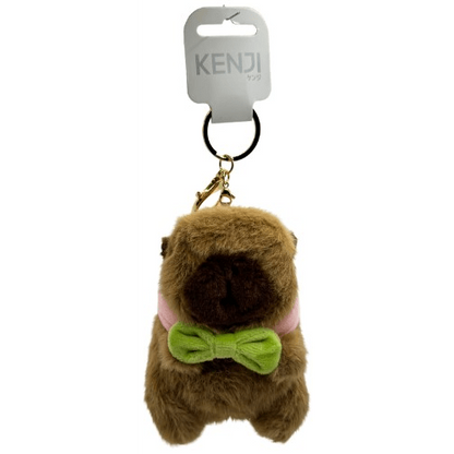 Toys N Tuck:Kenji Mima Fluffy Capybara Days Keyring,Kenji