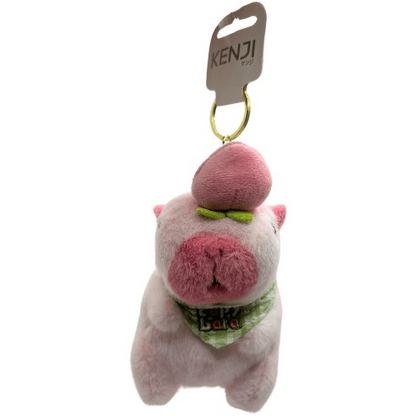 Toys N Tuck:Kenji Mima Fluffy Capybara Days Keyring,Kenji