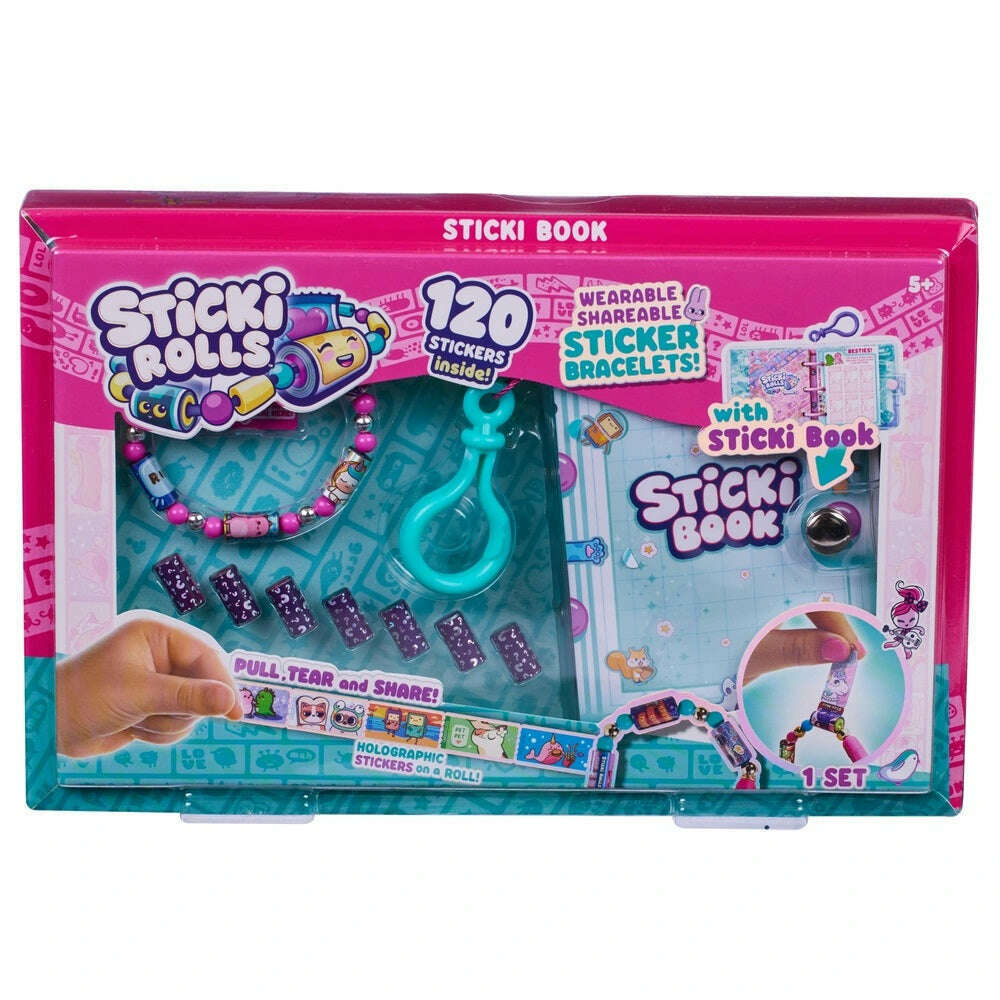 Toys N Tuck:Sticki Rolls Sticki Book,Sticki Rolls