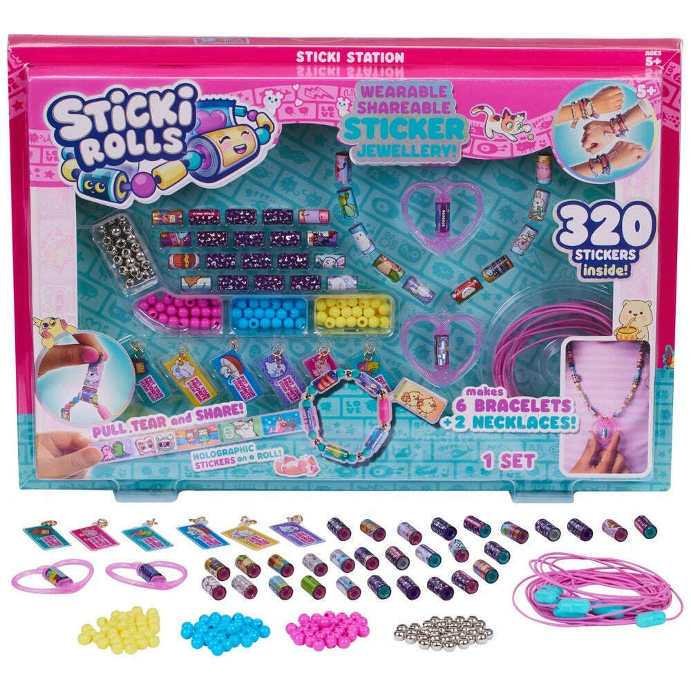 Toys N Tuck:Sticki Rolls Sticki Station,Sticki Rolls