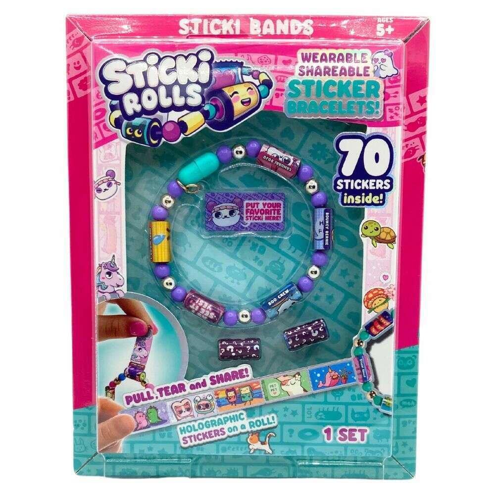 Toys N Tuck:Sticki Rolls Sticki Bands,Sticki Rolls