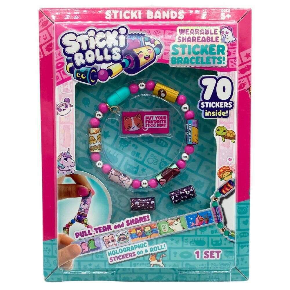 Toys N Tuck:Sticki Rolls Sticki Bands,Sticki Rolls