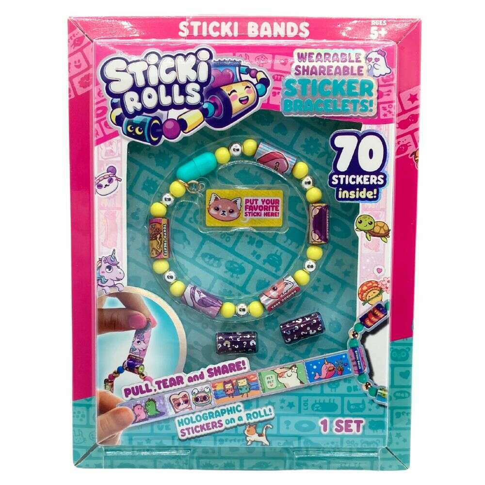 Toys N Tuck:Sticki Rolls Sticki Bands,Sticki Rolls