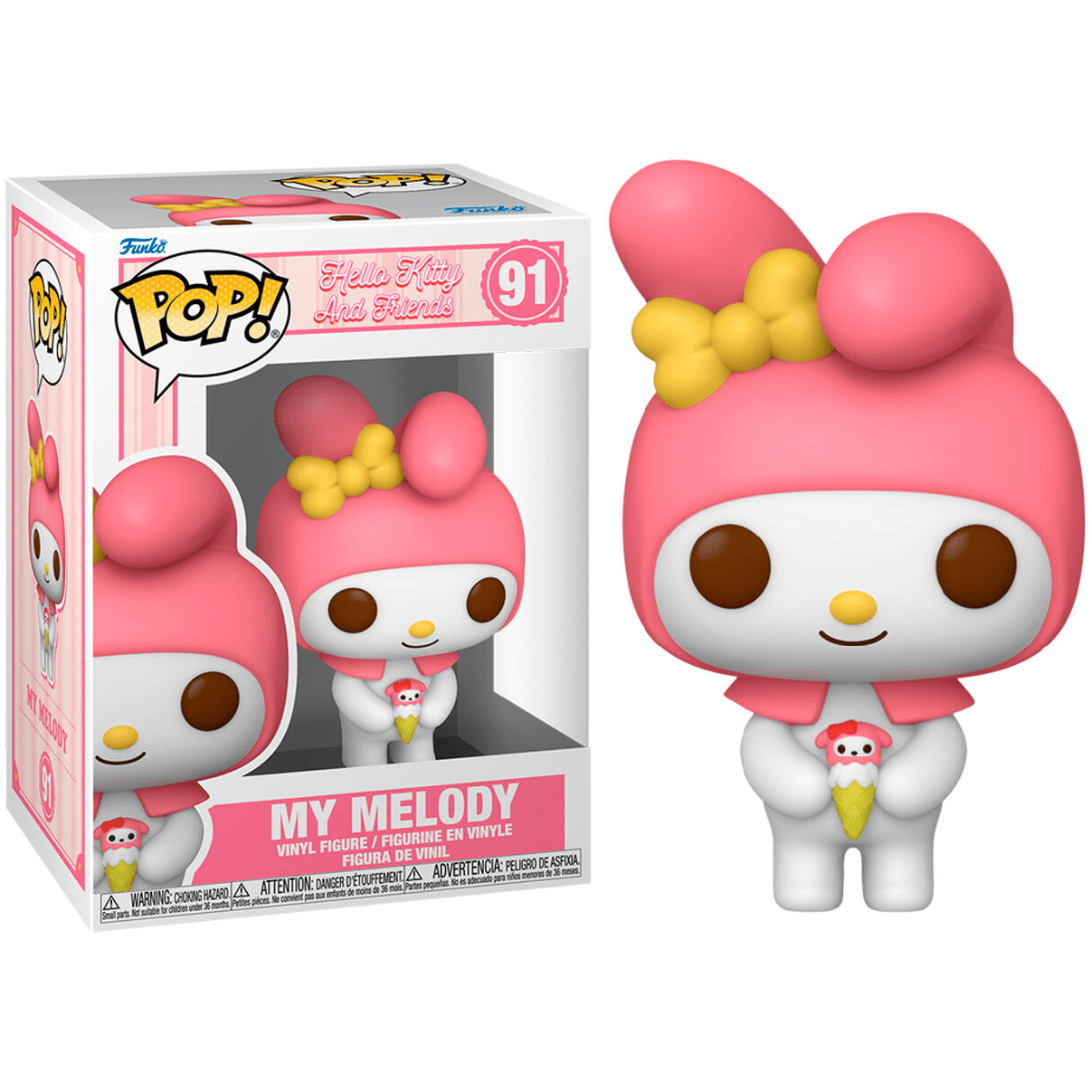 Toys N Tuck:Pop Vinyl - Hello Kitty And Friends - My Melody 91,Hello Kitty