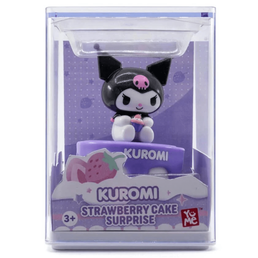 Toys N Tuck:Hello Kitty & Friends Strawberry Cake Surprise - Kuromi,Hello Kitty
