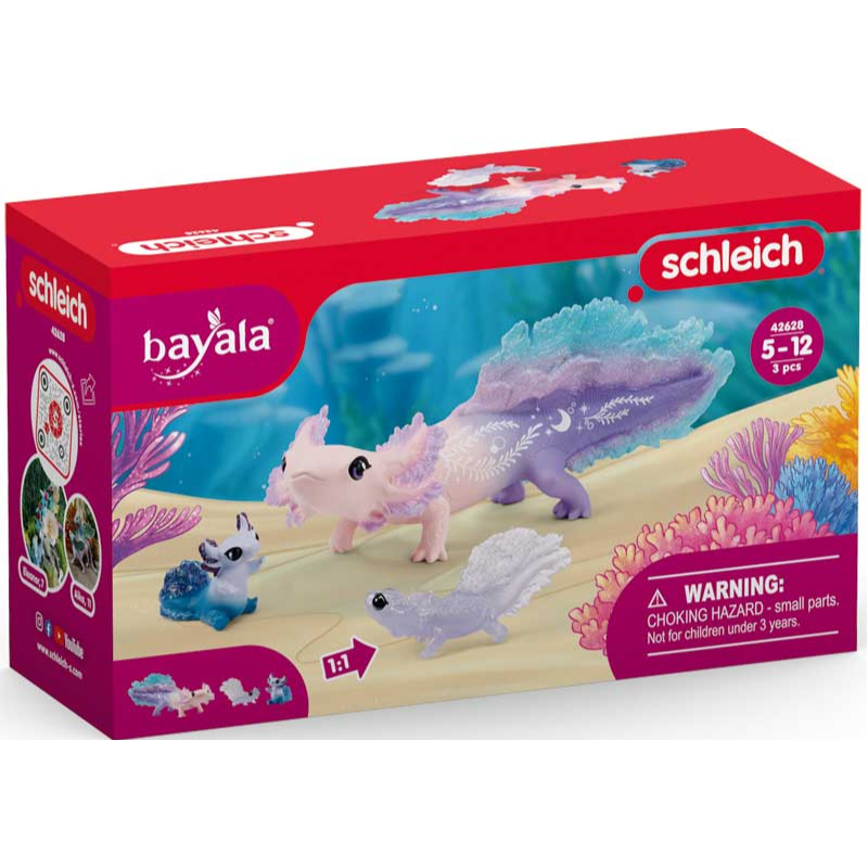 Toys N Tuck:Schleich 42628 Bayala Axolotl Discovery Set,Schleich