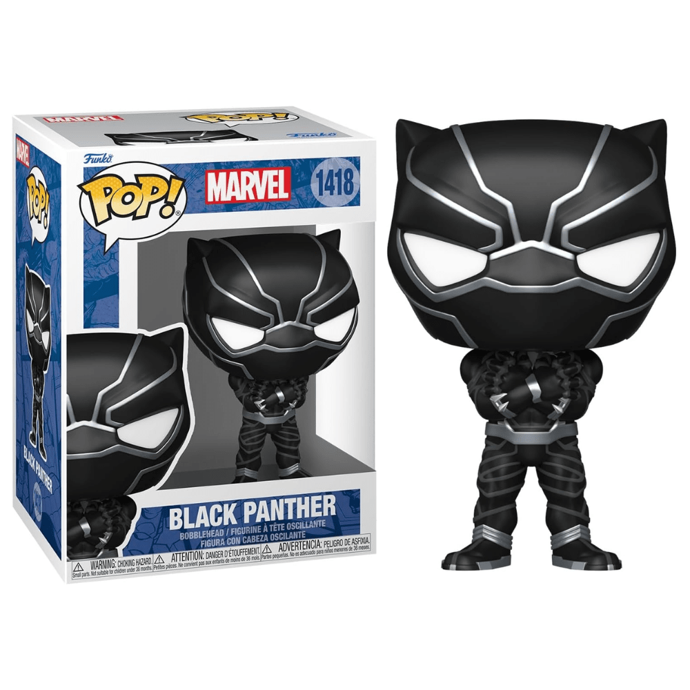 Toys N Tuck:Pop! Vinyl - Marvel - Black Panther 1418,Funko