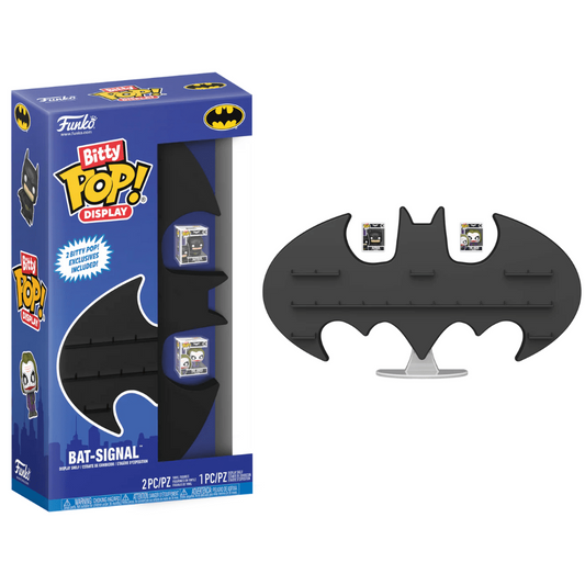 Toys N Tuck:Bitty Pop! Batman Bat Signal Display Shelf,DC