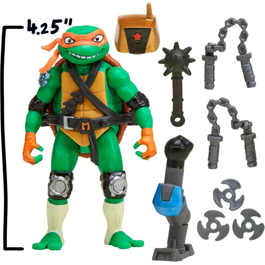 Toys N Tuck:Tales Of The Teenage Mutant Ninja Turtles Mutations Mix & Match Michelangelo,Teenage Mutant Ninja Turtles