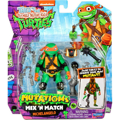 Toys N Tuck:Tales Of The Teenage Mutant Ninja Turtles Mutations Mix & Match Michelangelo,Teenage Mutant Ninja Turtles