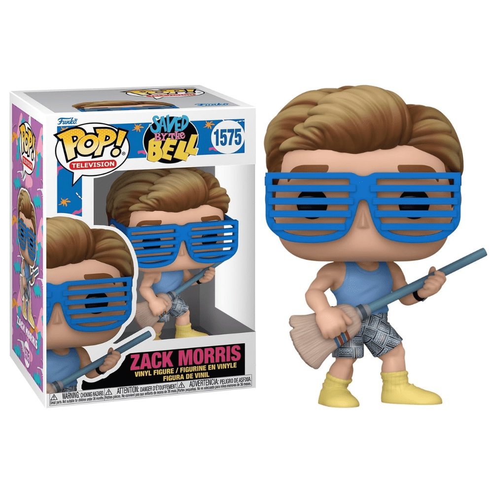 Toys N Tuck:Pop! Vinyl - Saved By The Bell - Zack Morris 1575,Saved By The Bell