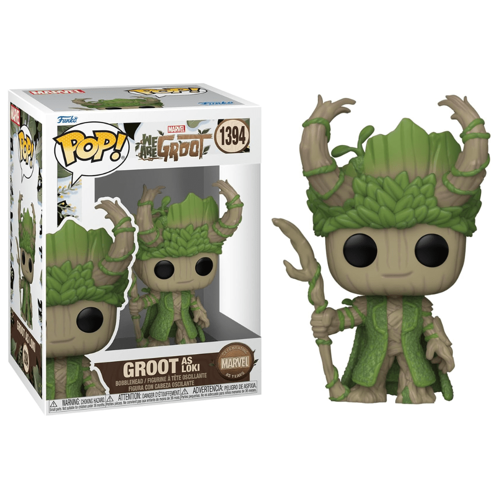 Toys N Tuck:Pop! Vinyl - Marvel We Are Groot - Groot as Loki 1394,Marvel