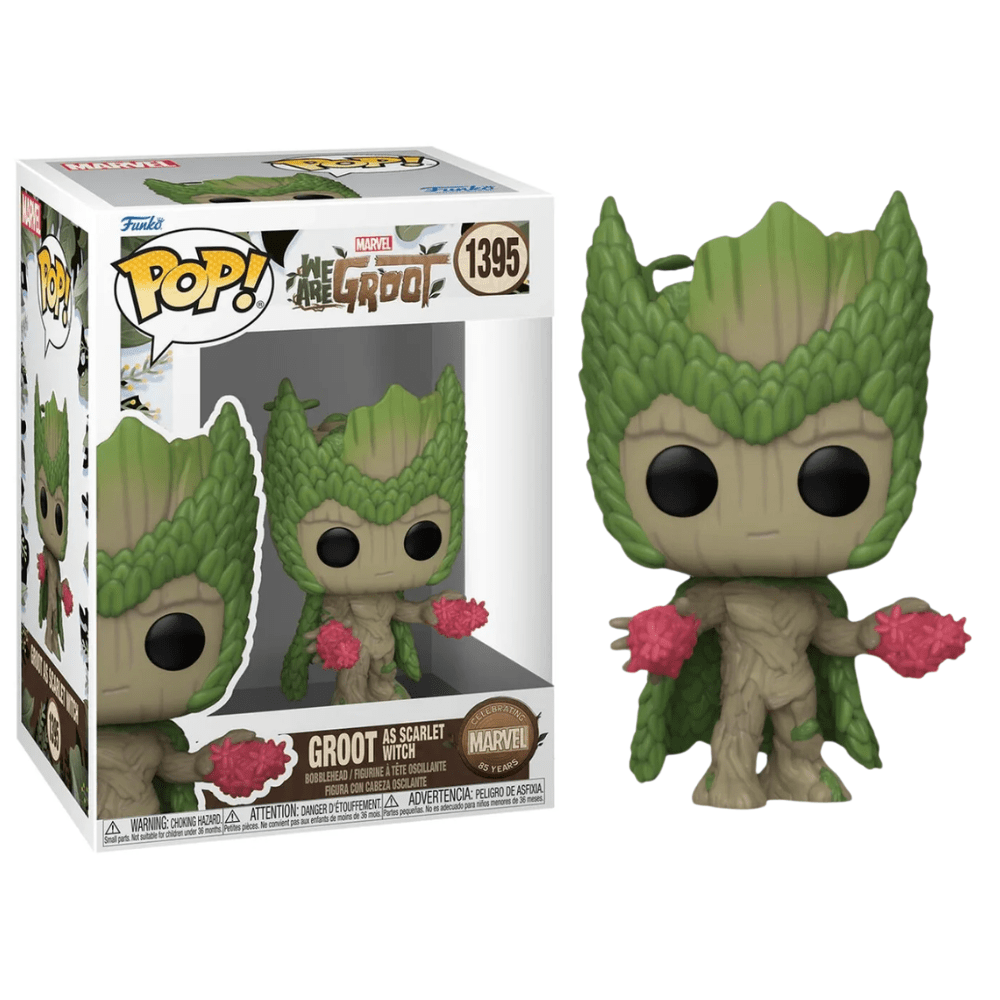 Toys N Tuck:Pop! Vinyl - Marvel We Are Groot - Groot as Scarlet Witch 1395,Marvel