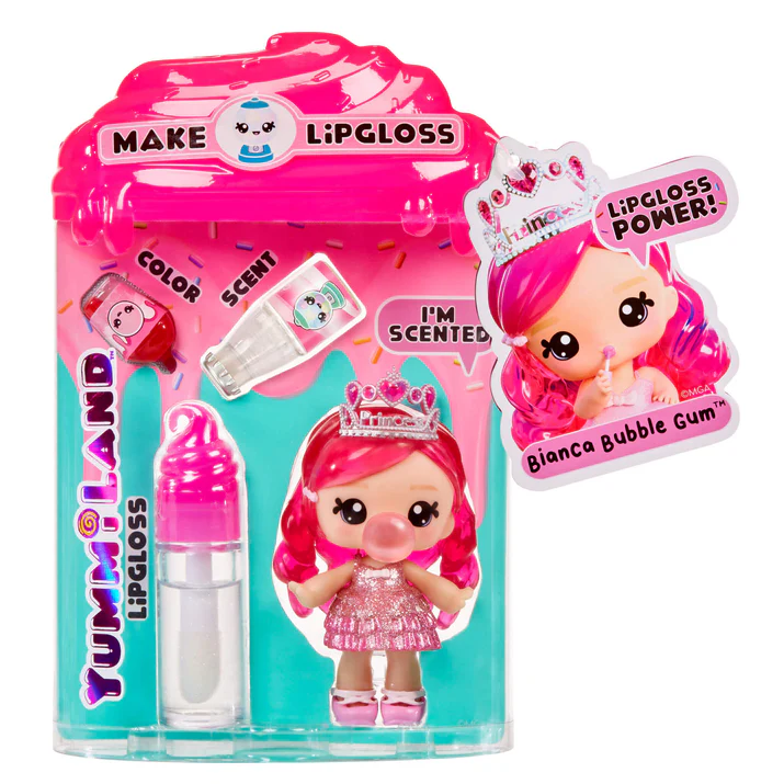 Toys N Tuck:Yummiland Lipgloss Doll - Bianca Bubblegum,Yummiland