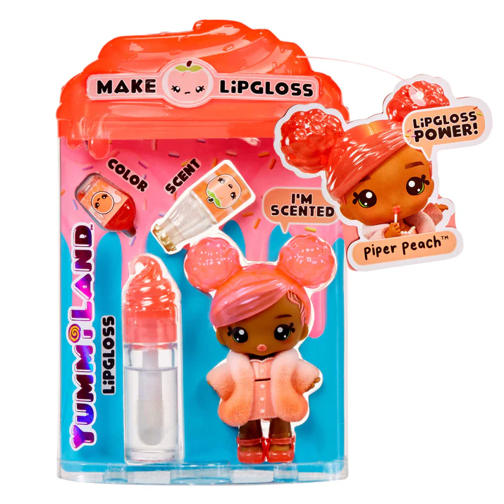 Toys N Tuck:Yummiland Lipgloss Doll - Piper Peach,Yummiland