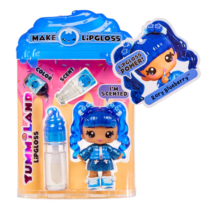 Toys N Tuck:Yummiland Lipgloss Doll - Rory Blueberry,Yummiland