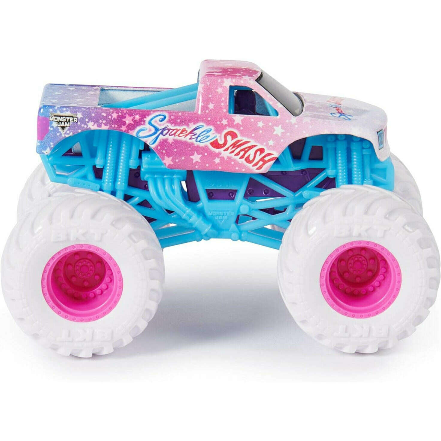 Toys N Tuck:Monster Jam 1:64 Series 28 Sparkle Smash Unicorn vs Sparkle Smash,Monster Jam