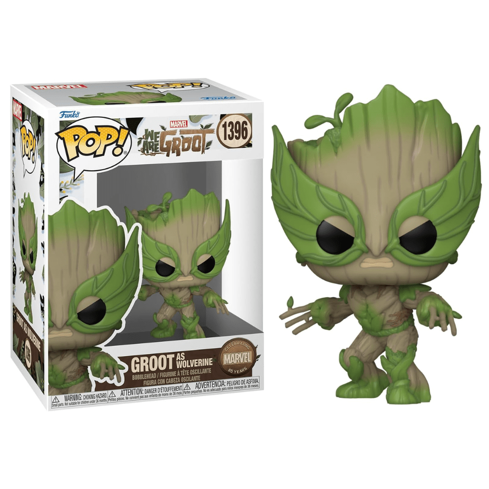 Toys N Tuck:Pop! Vinyl - Marvel We Are Groot - Groot As Wolverine 1396,Marvel