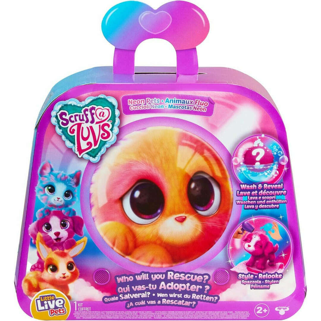 Toys N Tuck:Little Live Pets Scruff A Luvs Neon Pets,Scruff a luv