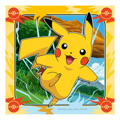 Toys N Tuck:Ravensburger 3 x 49pc Puzzles Pokemon,Pokemon