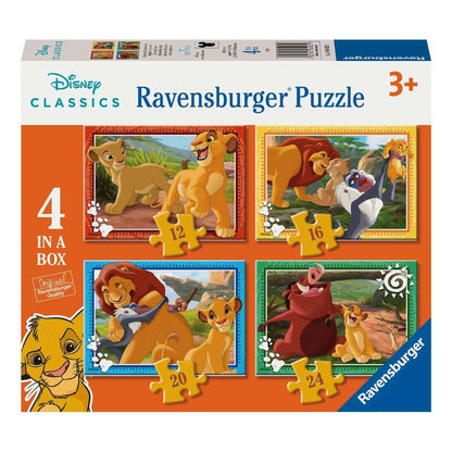 Toys N Tuck:Ravensburger 4 Puzzles in a Box The Lion King,Disney