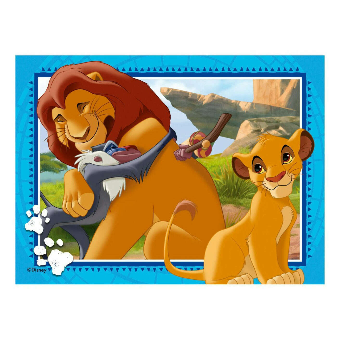 Toys N Tuck:Ravensburger 4 Puzzles in a Box The Lion King,Disney