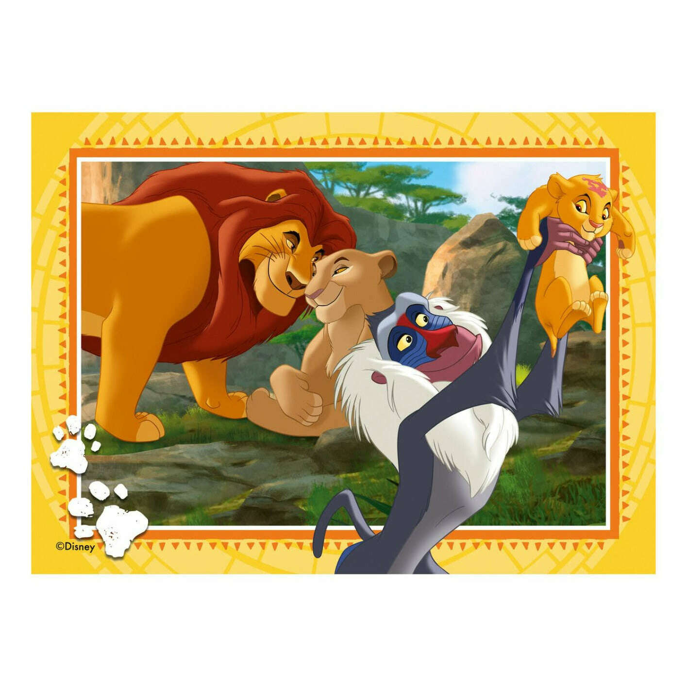 Toys N Tuck:Ravensburger 4 Puzzles in a Box The Lion King,Disney