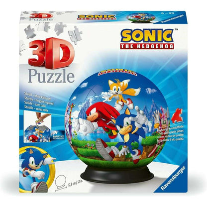 Toys N Tuck:Ravensburger 3D 73pc Puzzle Ball Sonic The Hedgehog,Sonic The Hedgehog