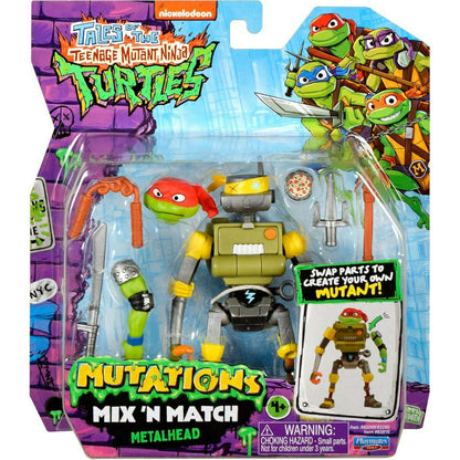 Toys N Tuck:Tales Of The Teenage Mutant Ninja Turtles Mutations Mix & Match Metalhead,Teenage Mutant Ninja Turtles