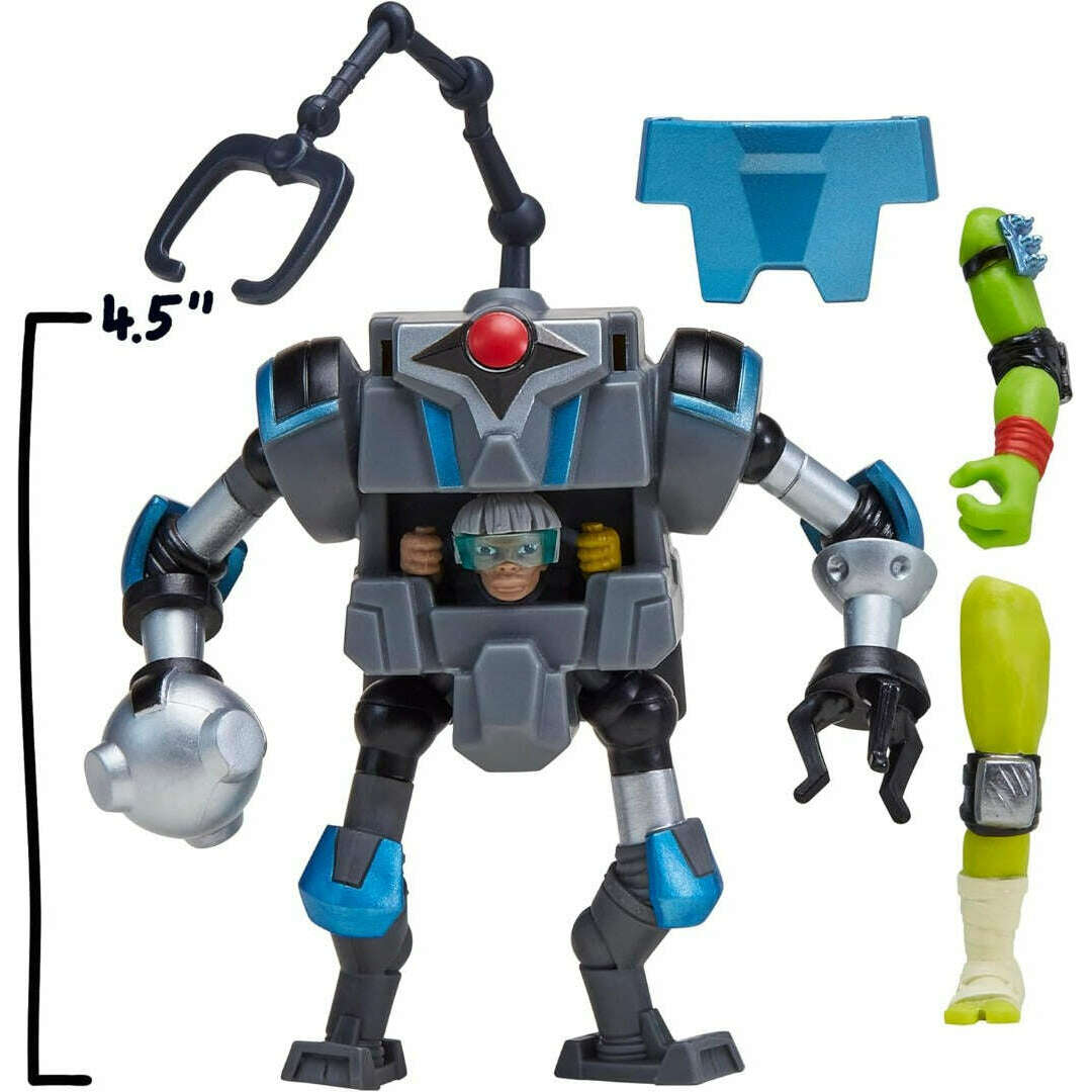 Toys N Tuck:Tales Of The Teenage Mutant Ninja Turtles Mutations Mix & Match Bishop In Mech,Teenage Mutant Ninja Turtles