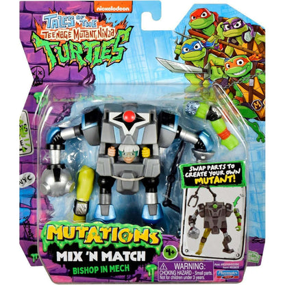 Toys N Tuck:Tales Of The Teenage Mutant Ninja Turtles Mutations Mix & Match Bishop In Mech,Teenage Mutant Ninja Turtles