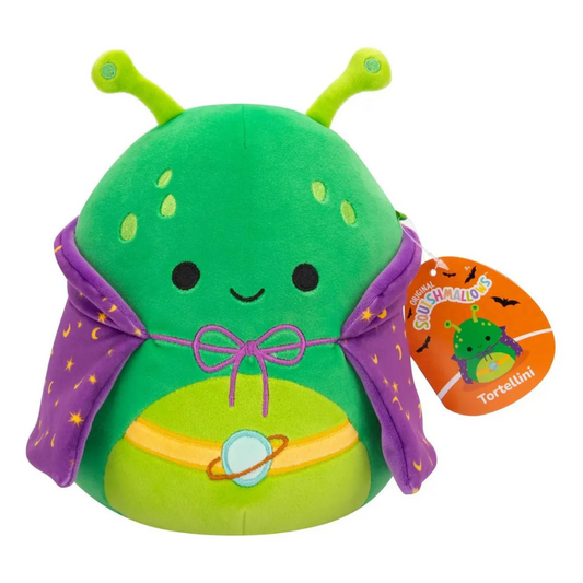 Toys N Tuck:Squishmallows Halloween 7.5 Inch Plush - Tortellini The Alien,Squishmallows