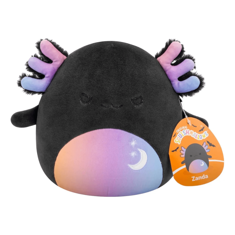 Toys N Tuck:Squishmallows Halloween 7.5 Inch Plush - Zanda The Axolotl,Squishmallows