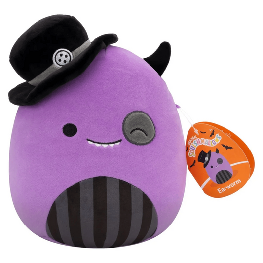 Toys N Tuck:Squishmallows Halloween 7.5 Inch Plush - Earworm The Monster,Squishmallows