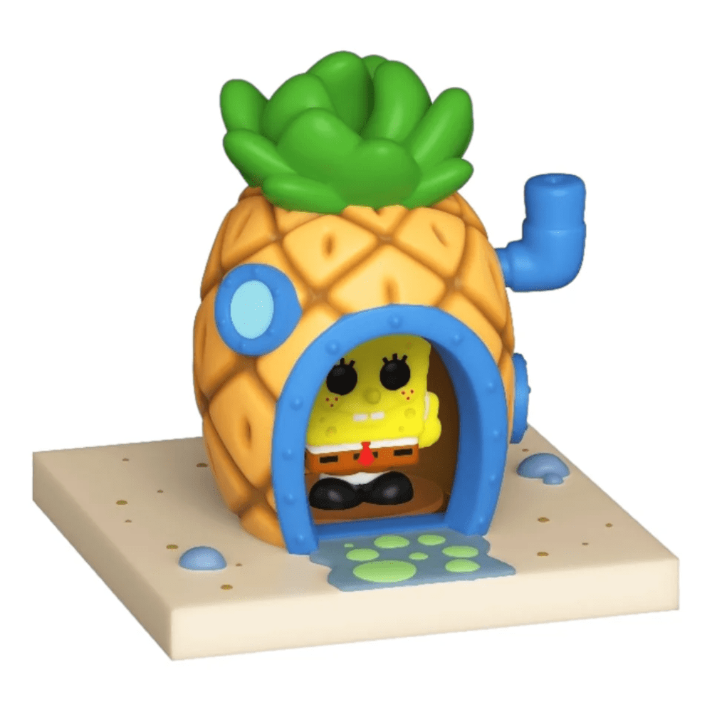 Toys N Tuck:Bitty Pop! Towns Spongebob and Pineapple House,Funko