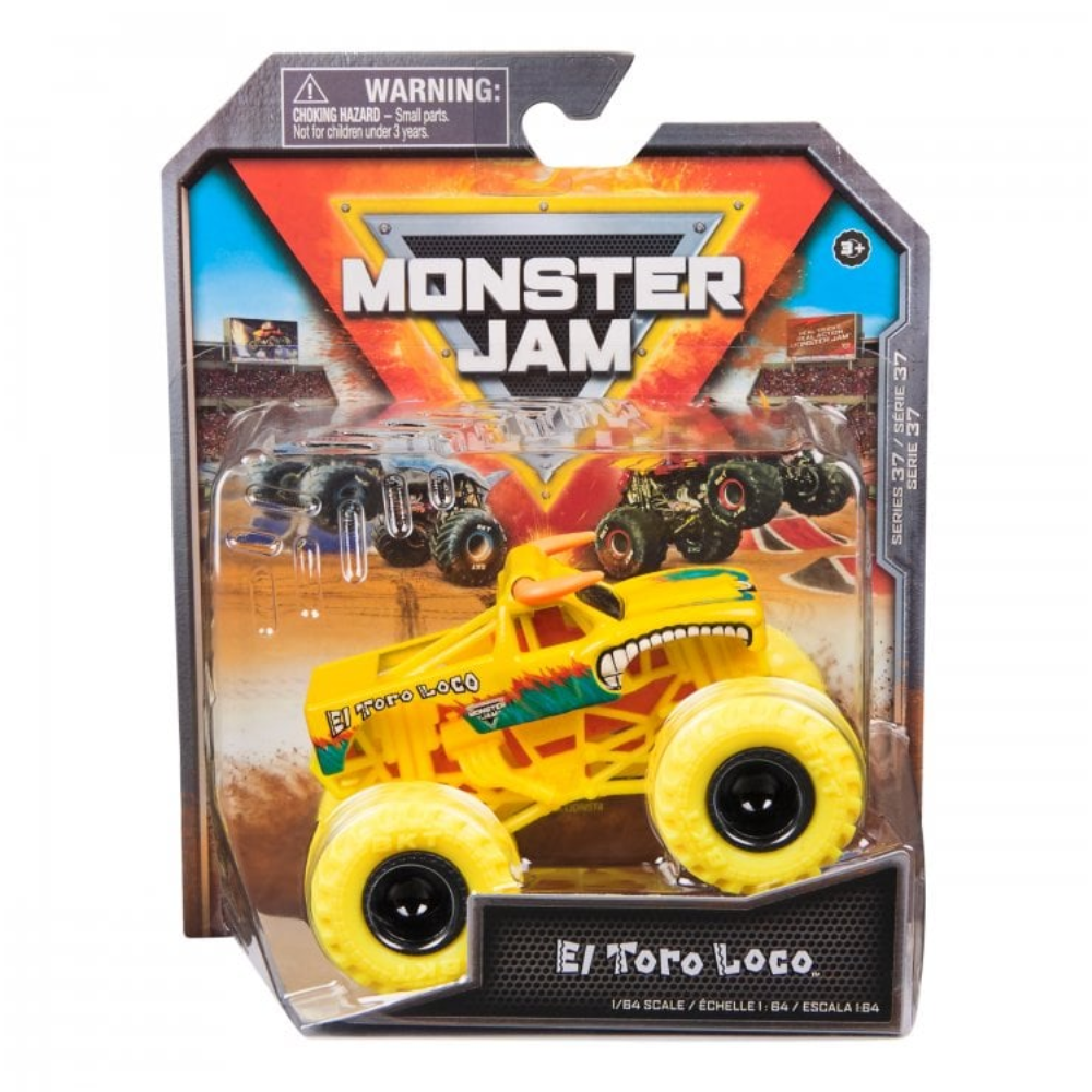 Toys N Tuck:Monster Jam 1:64 Series 37 El Toro Loco,Monster Jam