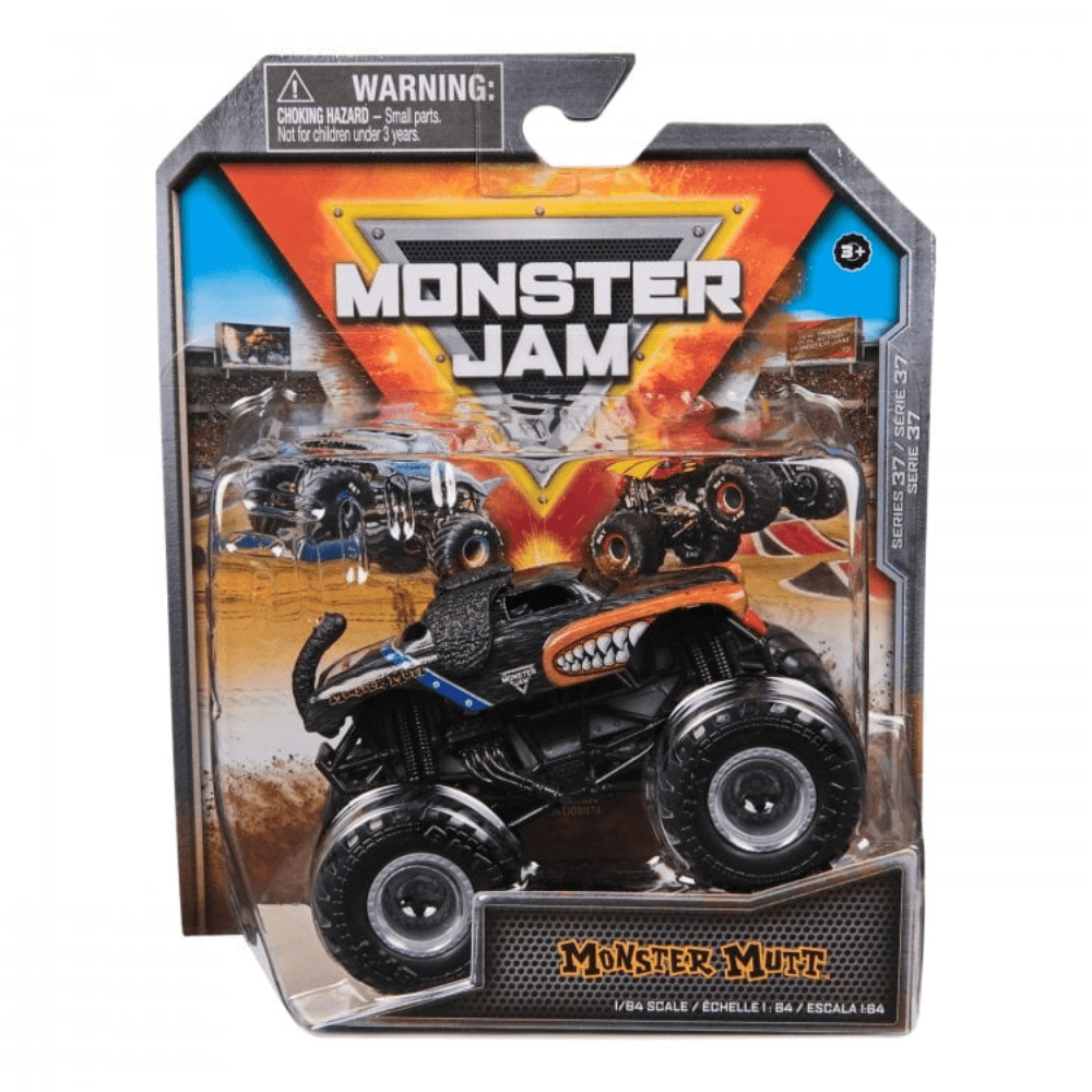 Toys N Tuck:Monster Jam 1:64 Series 37 Monster Mutt,Monster Jam