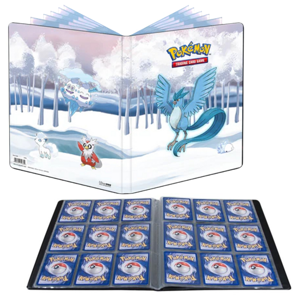 Toys N Tuck:Pokemon Ultra Pro 9 Pocket Portfolio - Frosted Forest,Pokemon