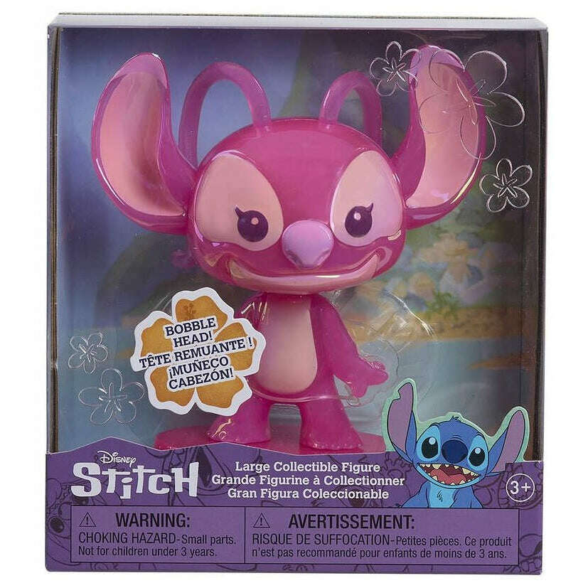 Toys N Tuck:Disney Stitch Collectible Bobble Head - Angel,Disney Stitch